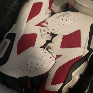 Air Jordan 6 Carmine - 2014 pair